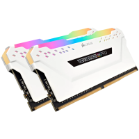 Комплект модулей памяти для ПК Corsair VENGEANCE RGB Pro CMW32GX4M2E3200C16W 32 GB Kit DDR4 3200MHz DIMM CL16