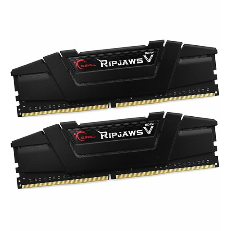 Память оперативная G.Skill RipJaws V 16GBKit 3200MHz (F4-3200C16D-16GVKB)