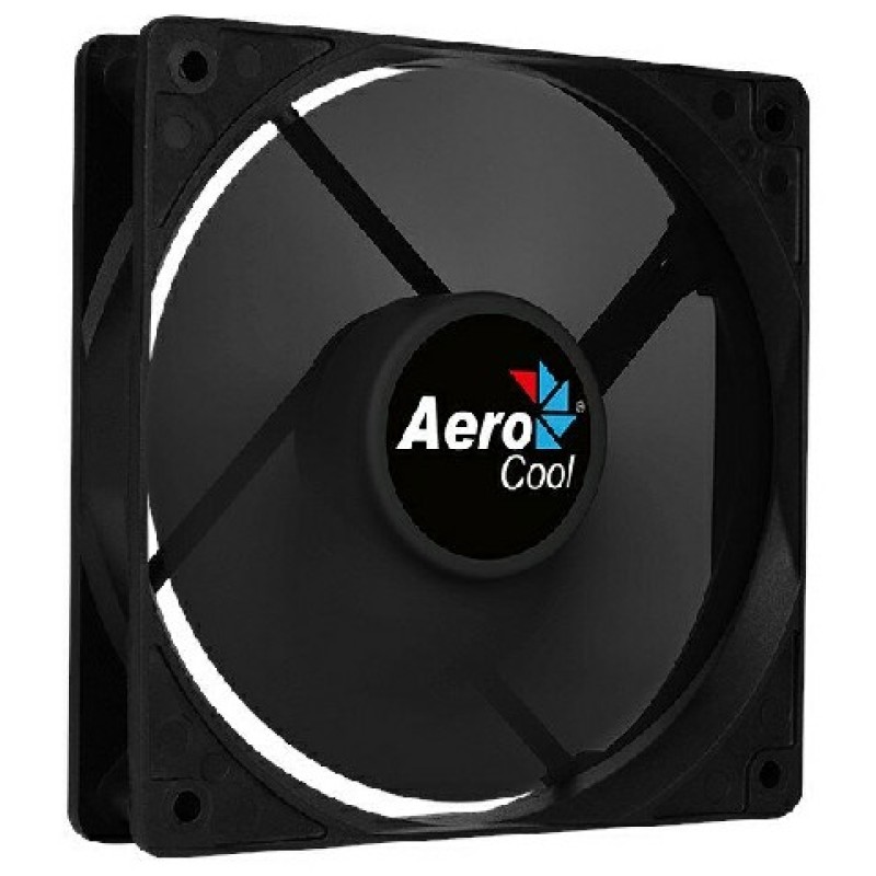 Вентилятор AeroCool FORCE 12 Black 12cm