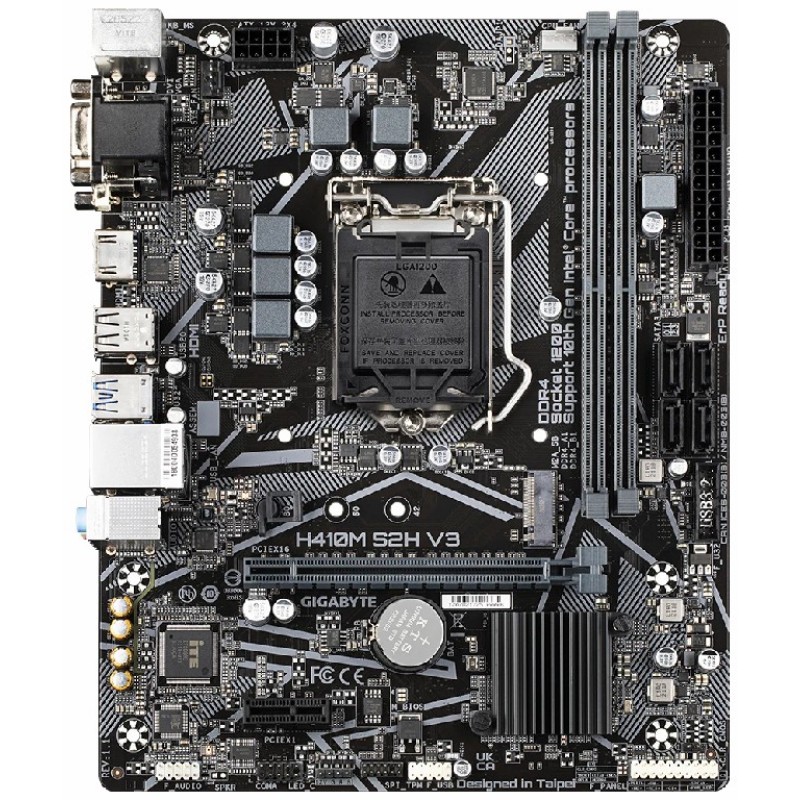 Материнская плата GIGABYTE H410M S2H V3