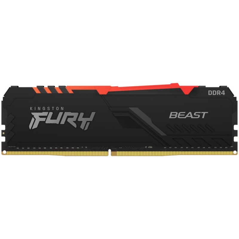 Память оперативная Kingston FURY Beast RGB 16GB 2666MHz (KF426C16BB1A/16)