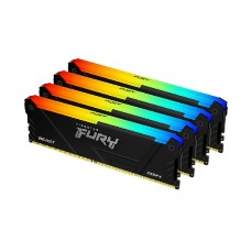 Память оперативная Kingston Fury Beast RGB KF432C16BB2AK4/128