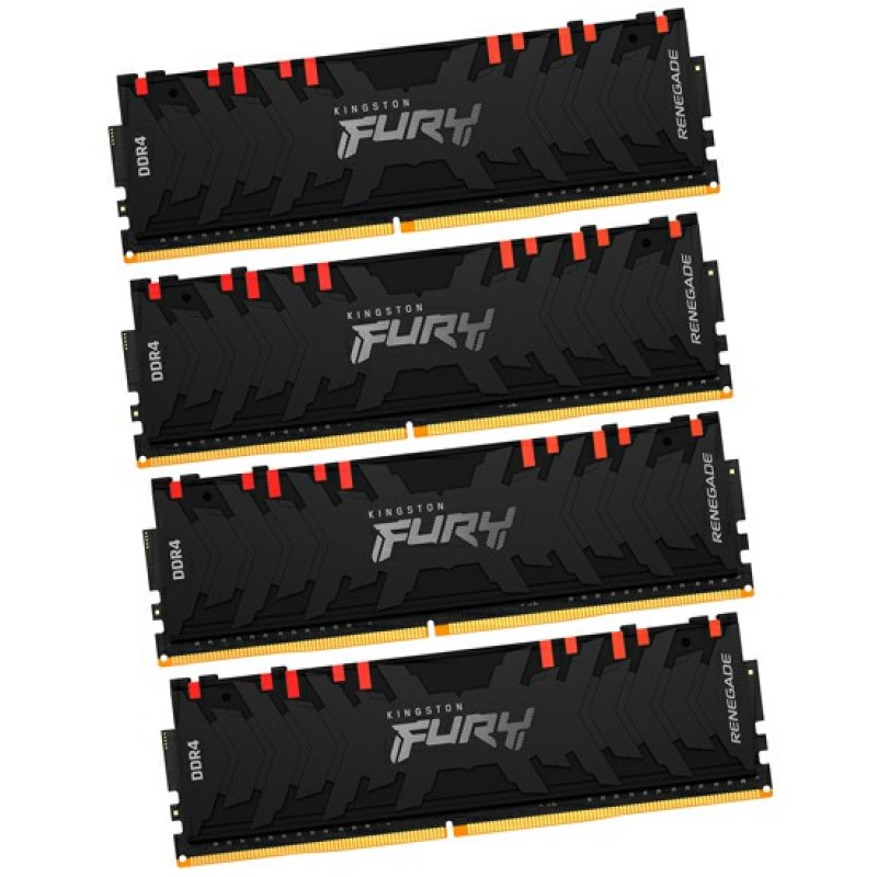 Память оперативная Kingston FURY Renegade RGB 64GBKit 3600MHz (KF436C16RB1AK4/64)