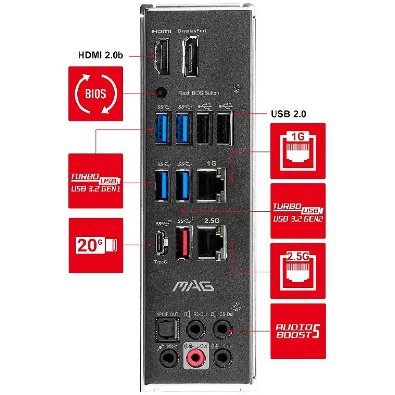 Материнская плата MSI MAG Z590 TORPEDO
