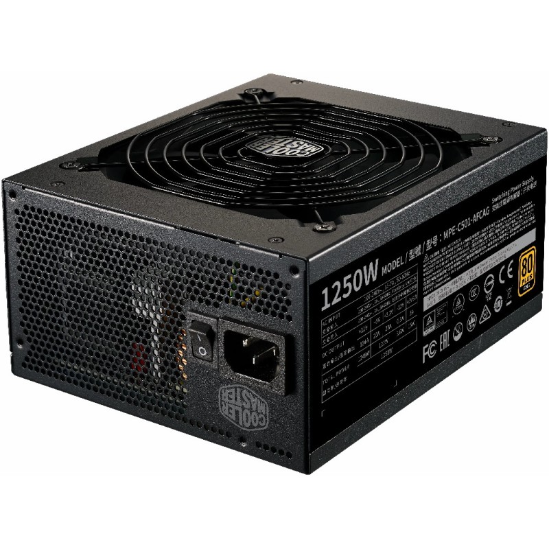 Блок питания CoolerMaster MWE GOLD 1250 V2 1250W (MPE-C501-AFCAG-EU)