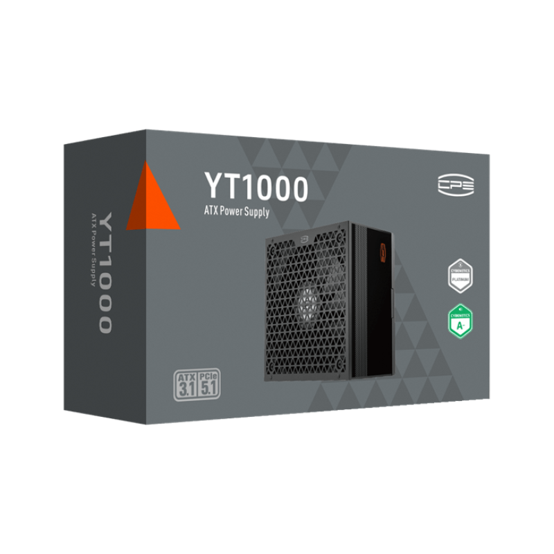 Блок питания PCCooler YT1000 1000W Platinum Модульный ATX 3.1