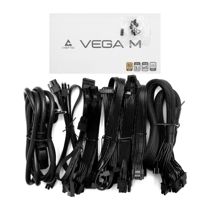 Блок питания Chieftec Vega M PPG-750-C 750W Gold Модульный ATX 3.1