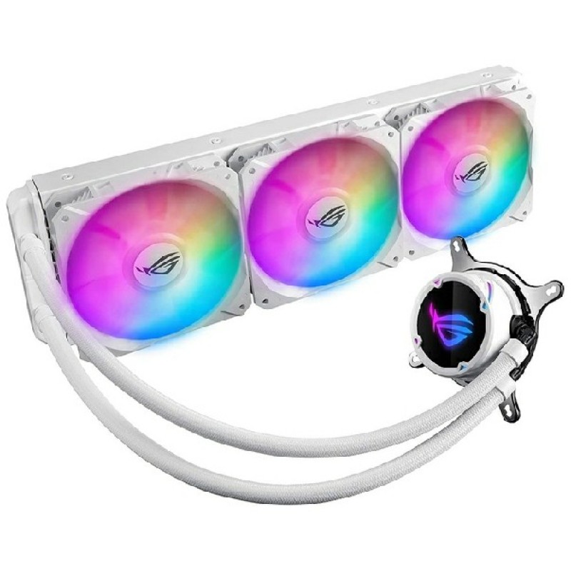 Водяное охлаждение ASUS ROG STRIX LC 360 RGB WHITE EDITION