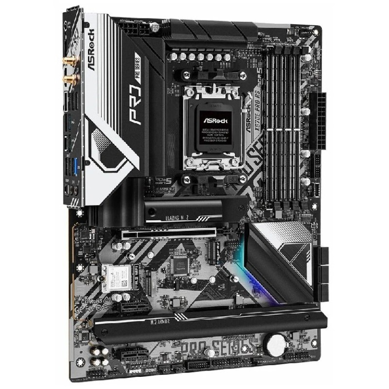 Материнская плата ASRock X670E PRO RS