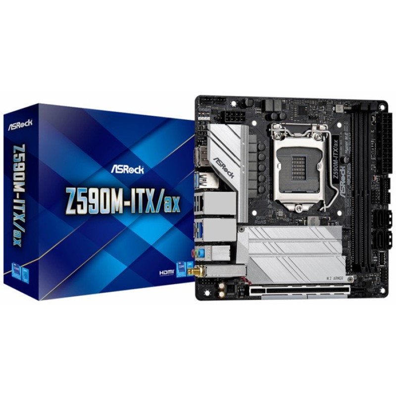 Материнская плата ASRock Z590M-ITX/ax