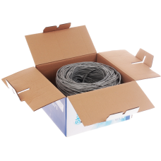 Кабель витая пара U/UTP Cat 5e SkyNet Light (CSL-UTP-2-CU) бухта 305 м медный 2 пары