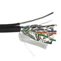 Кабель витая пара U/UTP Cat 5e Lanmaster (TWT-5EUTP-OUT) бухта 305 м медный