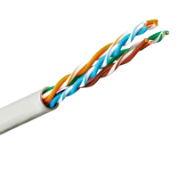 Кабель витая пара U/UTP Cat 5e Lanmaster (TWT-5EUTP) бухта 305 м медный
