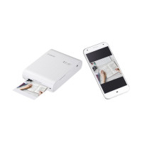 Фотопринтер Canon SELPHY SQUARE QX10 Craft Kit White — термическая сублимация, Wi-Fi
