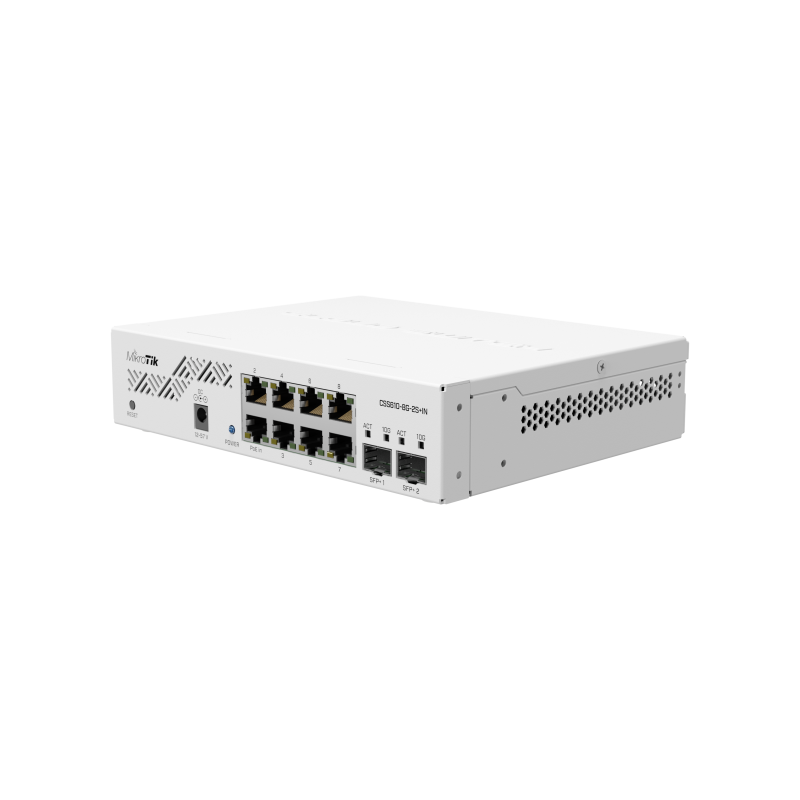 Коммутатор MikroTik CSS610-8G-2S+IN