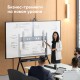 Мобильная стойка ONKRON TS1351cn для телевизора 32-65" с регулировкой высоты