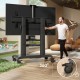 Мобильная стойка ONKRON TS2811 черная для телевизора на колесах