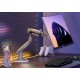 Настольное крепление NB F5 (black) w/RGB для дисплея 32–60″ с газлифтом