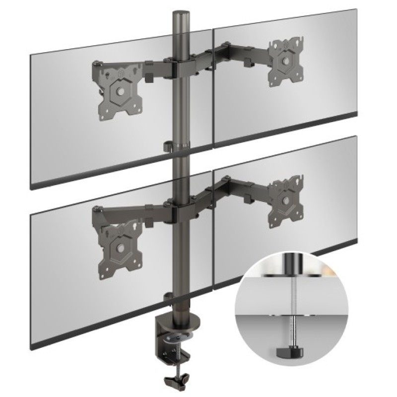 Кронштейн для монитора ONKRON D421Ecn черный