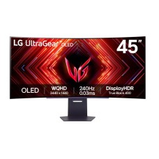 Монитор LG UltraGear 45GS95QE-B OLED (3440x1440, 240 Гц, 0.03 мс, 800R)