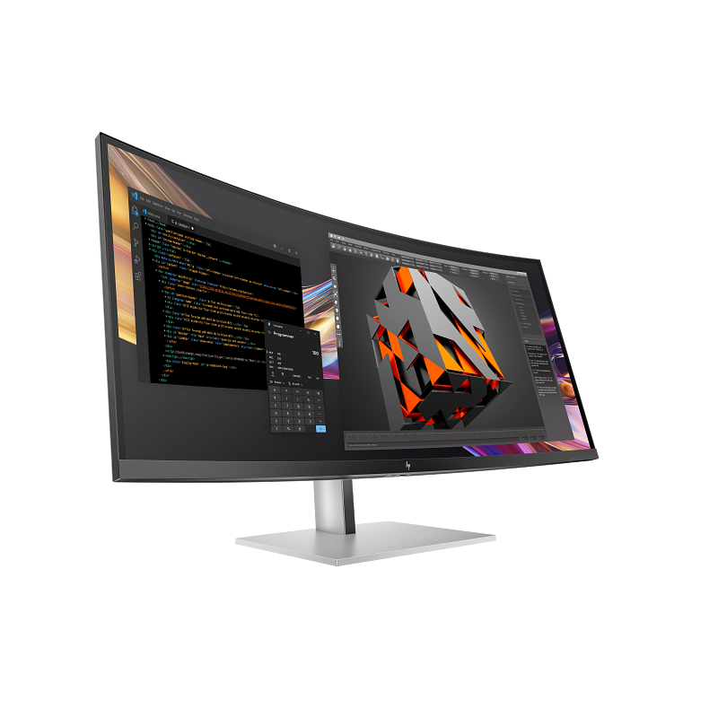 Монитор широкоформатный изогнутый HP S7 Pro 738pu 37.5" IPS (WQHD+, Thunderbolt™ 4, USB-хаб, RJ45, HAS)