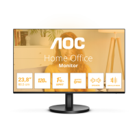 Монитор AOC 24B3QA2/01 23.8" IPS (1920x1080, 120 Гц, 4 мс, HDMI, DP, VGA)
