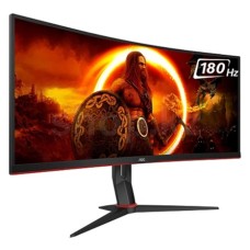 Монитор 34" AOC CU34G2XP/BK VA 3440x1440 180Hz изогнутый