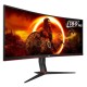 Монитор 34" AOC CU34G2XP/BK VA 3440x1440 180Hz изогнутый