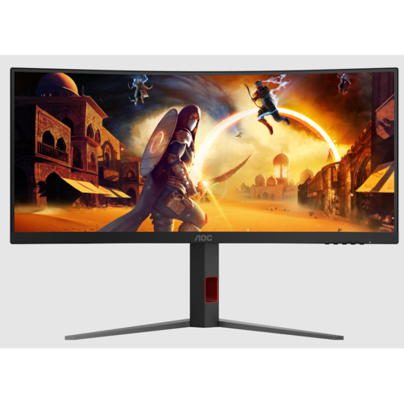 Монитор 34" AOC CU34G4/01 VA 3440x1440 180Hz 0.5ms изогнутый