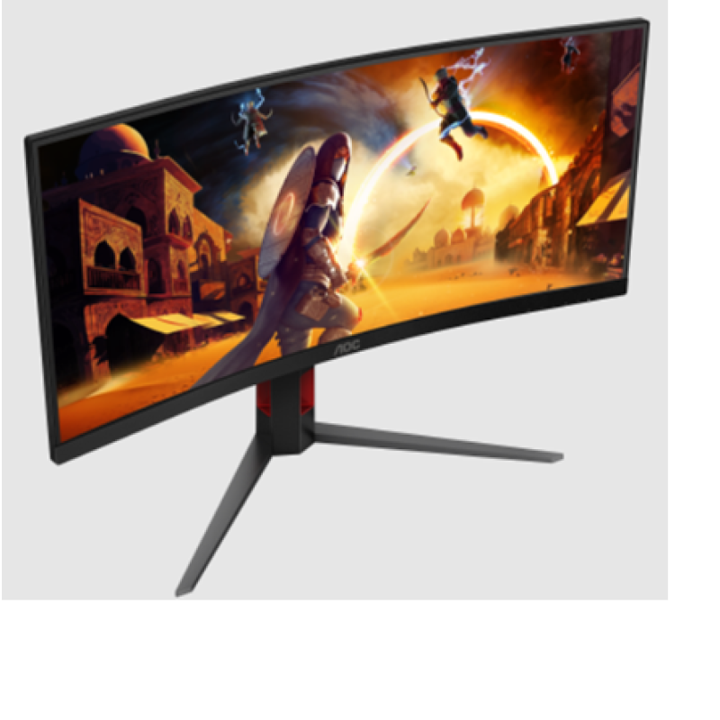 Монитор 34" AOC CU34G4/01 VA 3440x1440 180Hz 0.5ms изогнутый
