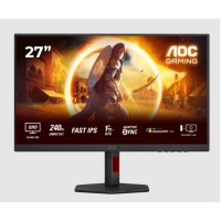 Монитор 27" AOC Q27G4ZR/01 IPS 2K 240Hz 0.3ms HDMI DP игровой