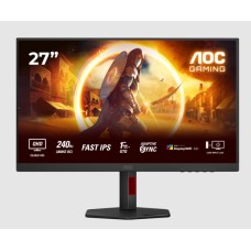 Монитор 27" AOC Q27G4ZR/01 IPS 2K 240Hz 0.3ms HDMI DP игровой