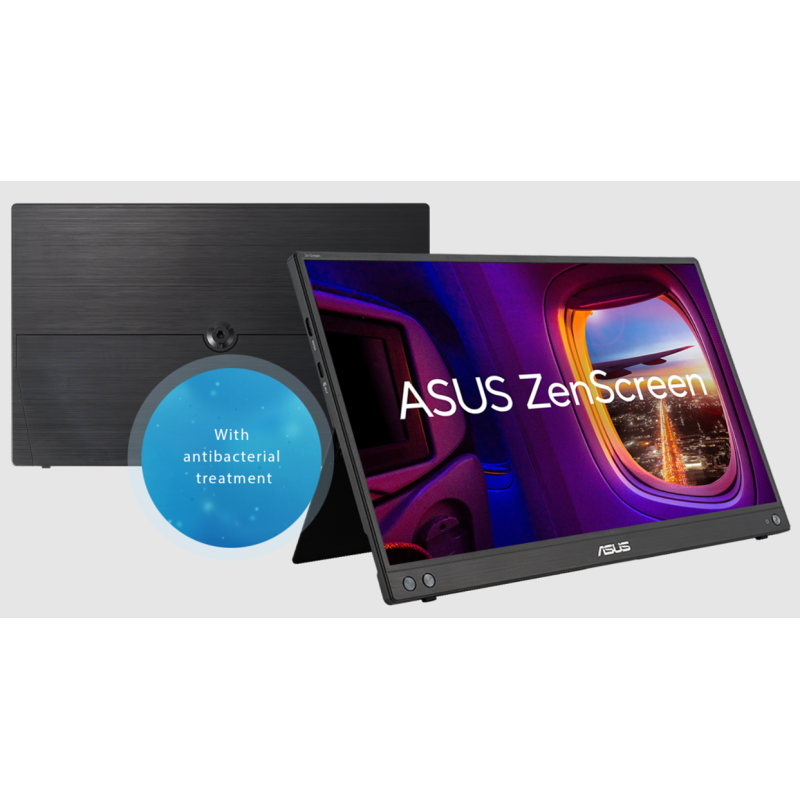 Портативный монитор ASUS MB16AHV 15.6" IPS (FHD, 60 Гц, USB-C, портативный)