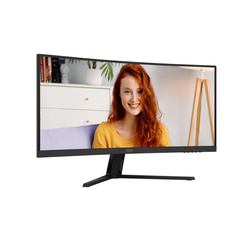 Ультраширокий монитор AOC CU34B3E/01 34" WQHD 120 Гц VA 1500R