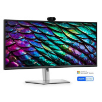 Ультраширокий монитор Dell Pro P3426WEB 34" UW-QHD 100 Гц IPS с USB-C Hub и веб-камерой