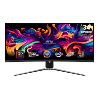 Монитор MSI MPG 341CQPX QD-OLED 34" изогнутый (UWQHD, 240 Гц, 0.03 мс, HDR True Black)