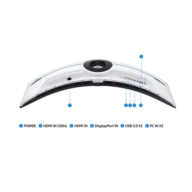 Монитор 57" Samsung Odyssey Neo G9 LS57CG952NIXCI VA 7680x2160 240Hz