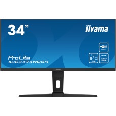 Широкоформатный изогнутый монитор iiyama ProLite PL3497WQP (UWQHD, 120 Гц, USB-C 95 Вт, KVM, встроенная док-станция)