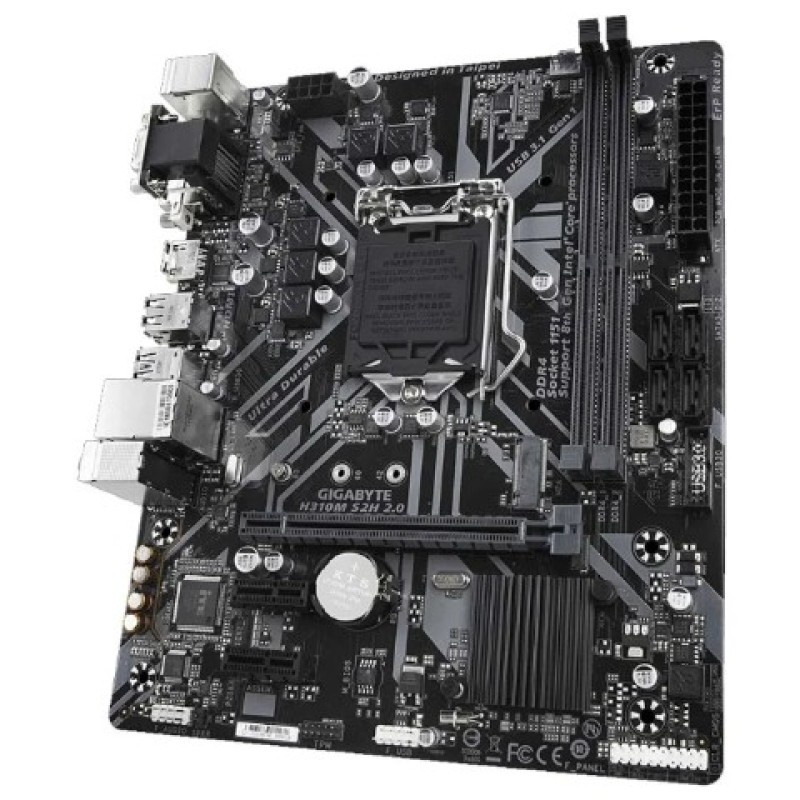 Материнская плата Gigabyte H310M S2H 2.0