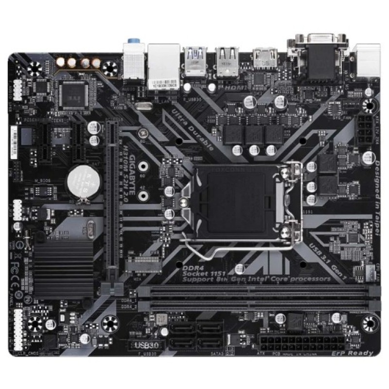 Материнская плата Gigabyte H310M S2H 2.0