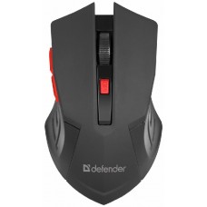 Мышь Defender Accura MM-275 Black-Red (52276)