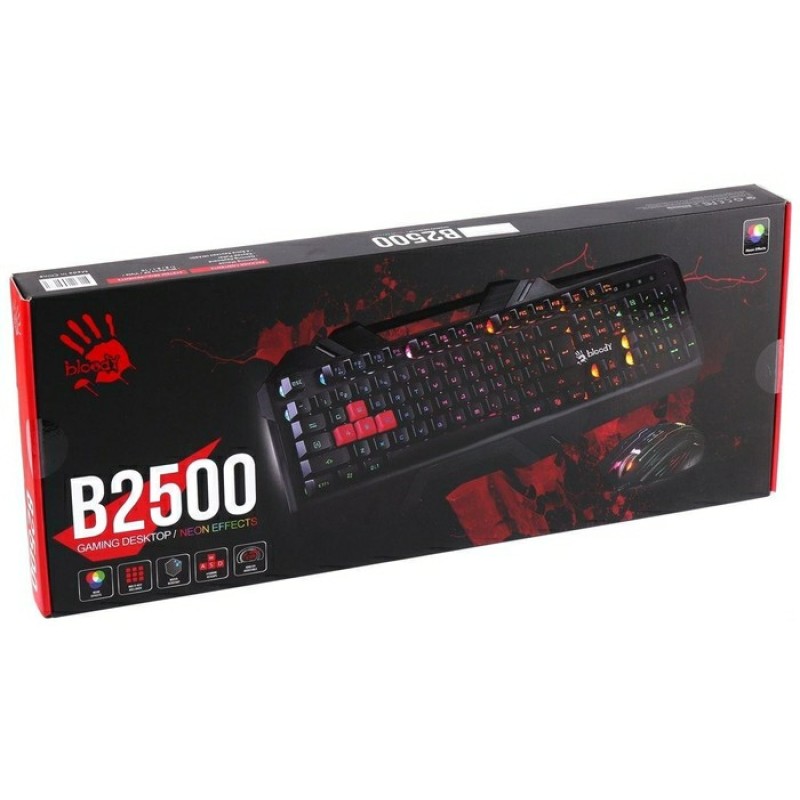 Комплект клавиатура + мышь Bloody B2500