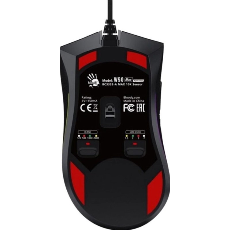 Мышь Bloody W90 Pro Stone Black