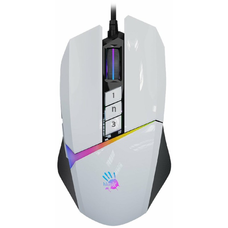 Мышь A4tech Bloody W60 Max-Panda White