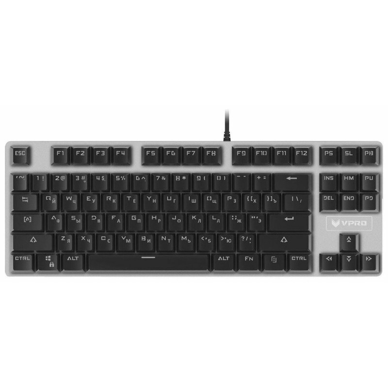 Игровая клавиатура Rapoo V500 Alloy Silver USB
