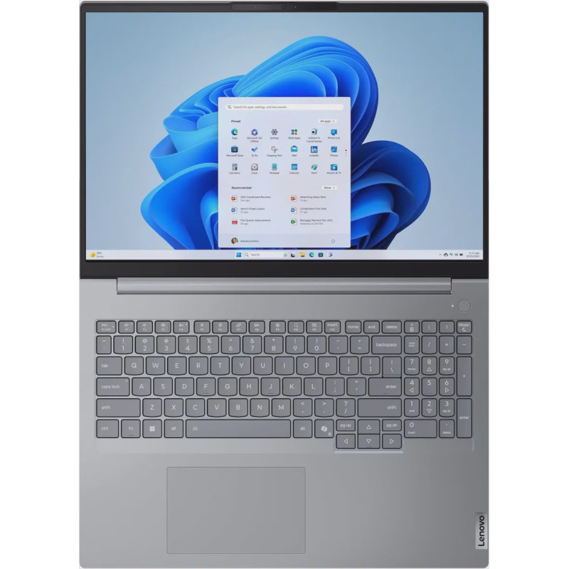 Ноутбук Lenovo ThinkBook 16 Gen 9 (21US000UFW) 16" 1920x1200 Intel Core i5 16GB 512GB Intel UHD Graphics Windows 11 Pro