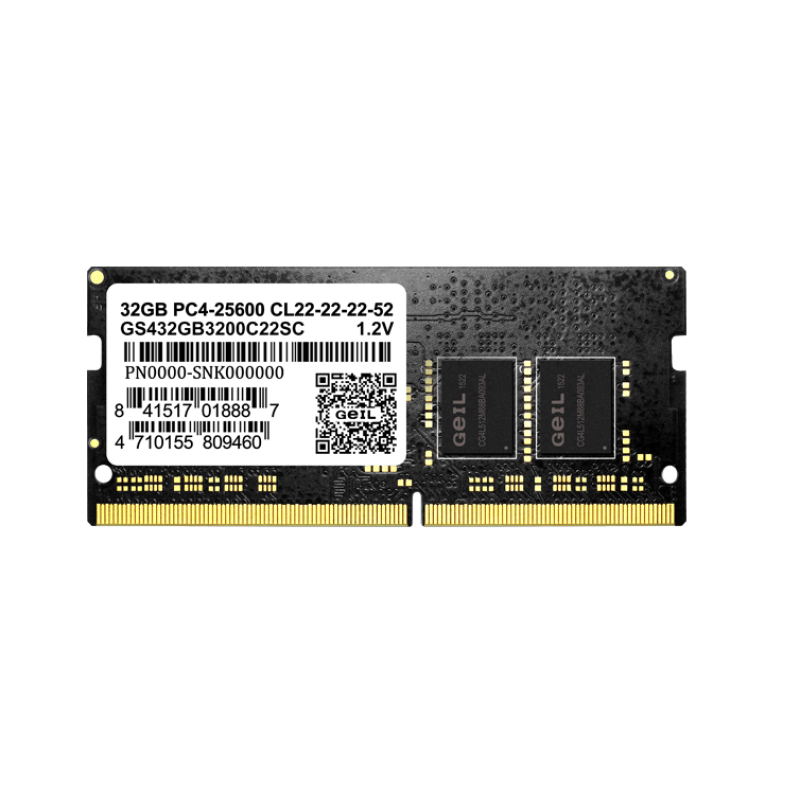 Оперативная память для ноутбука GEIL PRISTINE SERIES GS432GB2666C19SC 32GB DDR4 SO-DIMM 2666MHz