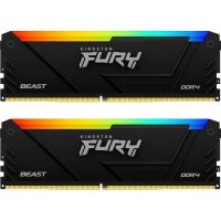 Комплект модулей памяти для ПК Kingston Fury Beast KF432C16BB2AK2/16WP 16GB Kit (2x8) DDR4 3200MHz