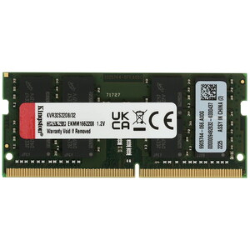 Оперативная память для ноутбука Kingston KVR32S22D8/32 32GB DDR4 SO-DIMM 3200MHz