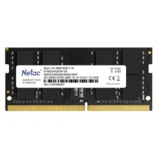 Оперативная память для ноутбука Netac Basic NTBSD4N26SP-08 8GB DDR4 SO-DIMM 2666MHz